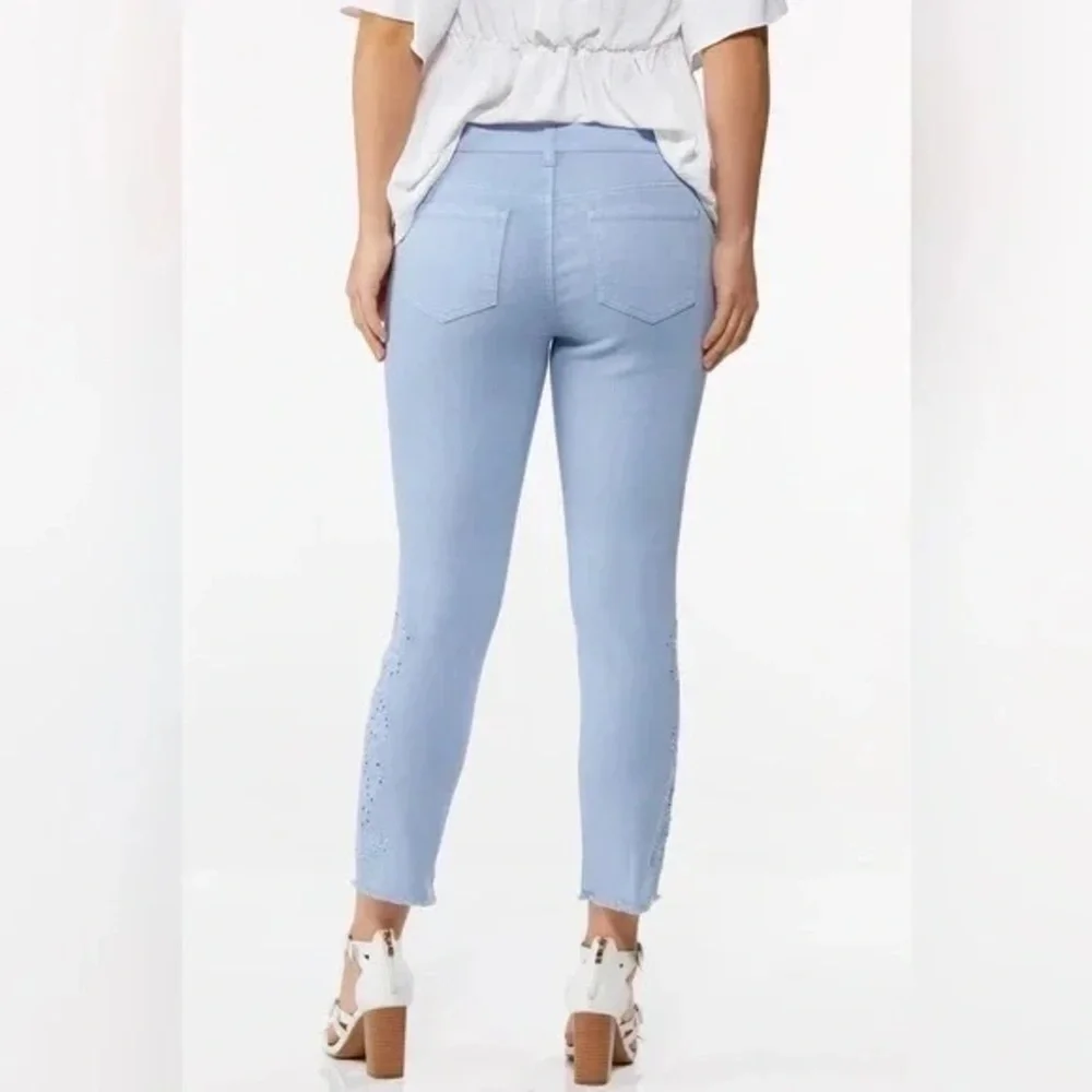 ❄️ Cato | Eyelet Vine Ankle Jeans Various Sizes Available